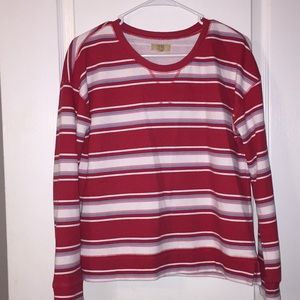 Striped sweatshirt/top